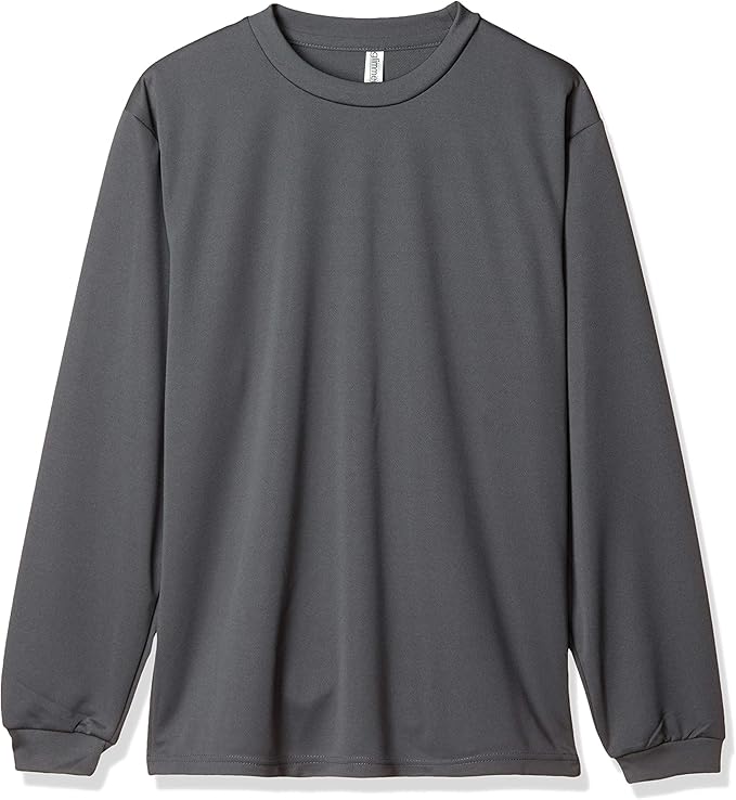 長袖 4.4オンス ドライ ロングスリーブ Tシャツ クルーネック